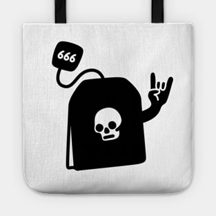 Heavy Metal Black Tea Bag Tote