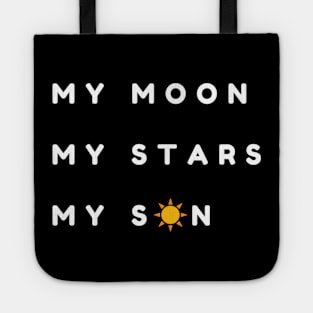 My Moon My Stars My Son- Mom and Son Tote