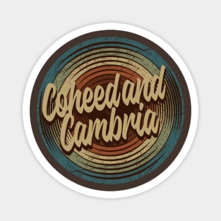 Coheed and Cambria Vintage Vinyl Magnet