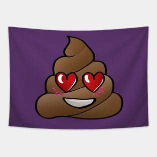 Poop in love Tapestry