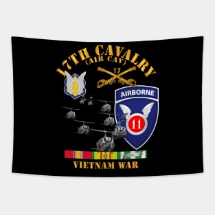 17th Cavalry (Air CAv) - 11th Airborne Division w SVC Tapestry