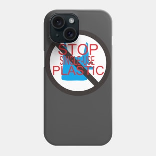 stop plastic Phone Case