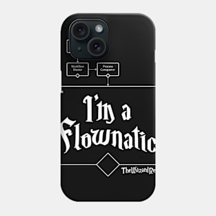 I'm a Flownatic - White Text Phone Case