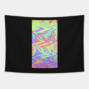 Pastel zigzag Tapestry