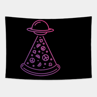 Outta this World Pizza Tapestry