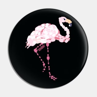 Pickleball Flamingo Pin