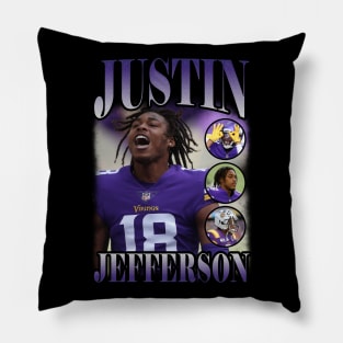 BOOTLEG JUSTIN JEFFERSON Pillow