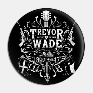 Trevor Wade Musician Crest Pin