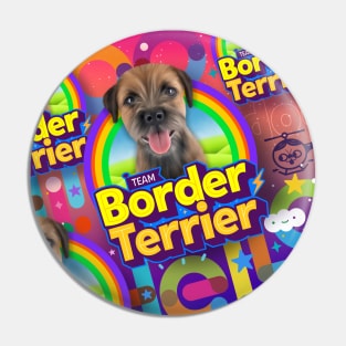 Border Terrier Puppy Pin