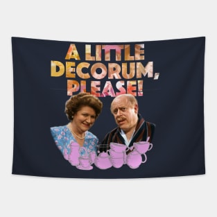 A little Decorum, Please! Tapestry