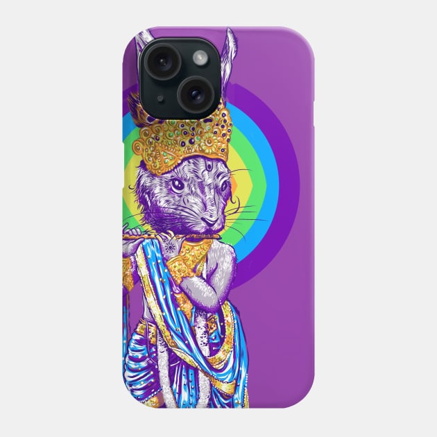 Hare Krishna Phone Case by yoshi_amtha