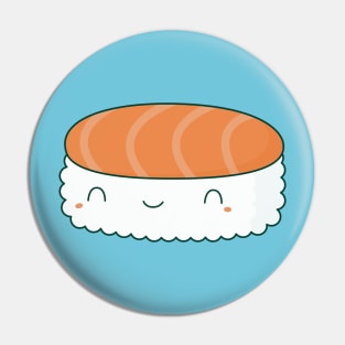 Kawaii Cute Smiling Sushi T-Shirt Pin