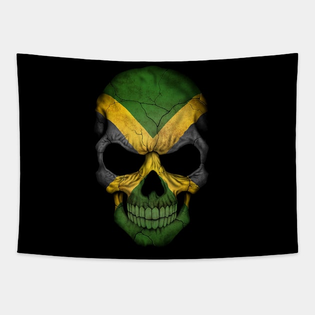 Dark Skull Rasta Tapestry by Thibazy Shop