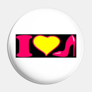 love shoes Pin