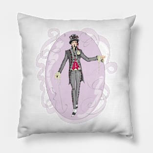 Mad hatter alice in wonderland Pillow