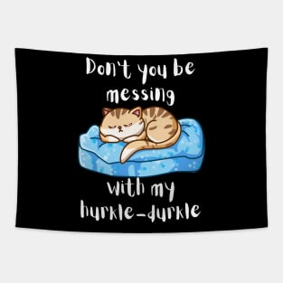 Hurkle-Durkling Kitty Tapestry