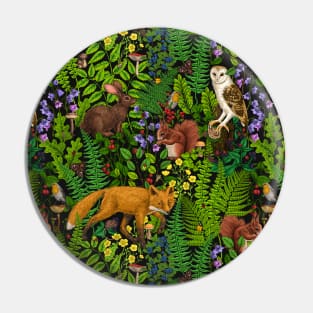 Forest life Pin