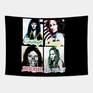 Savage Girlfriends Tapestry