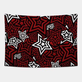 Persona 5 Stars UI Menu pattern Tapestry