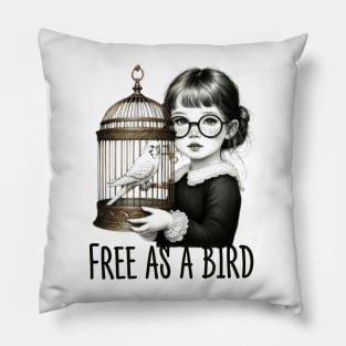 Free as a bird Pillow