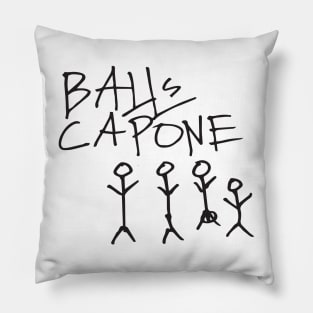 Classic Logo black Pillow