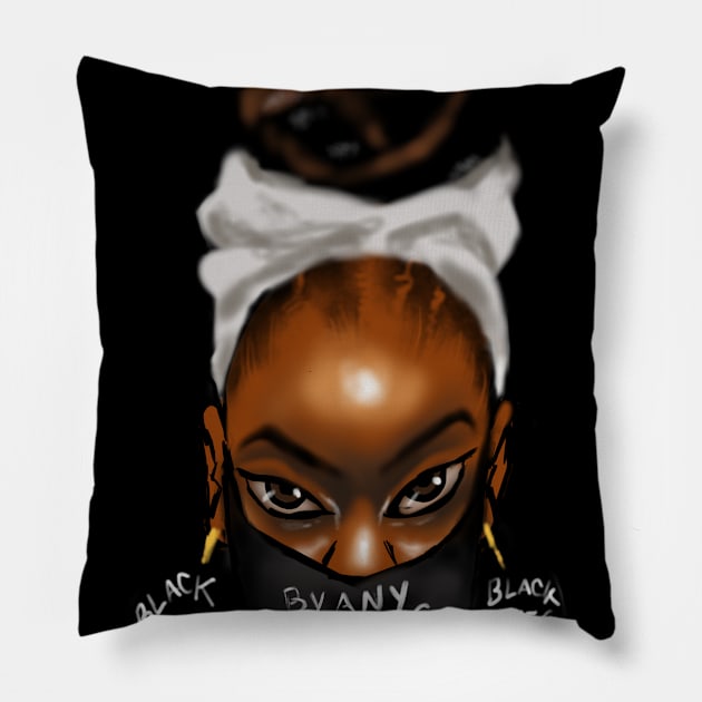 Black Lives Matter Pillow by Timzartwork