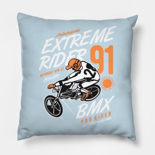 Bicycle Extreme Rider Pillow