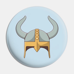 Viking Helmet Pin