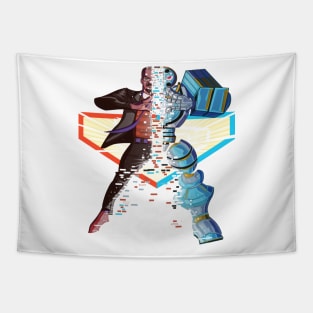 Go Robo Now Sunder Crux Transformation Tapestry
