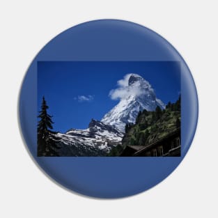 The Matterhorn under a clear blue sky Pin