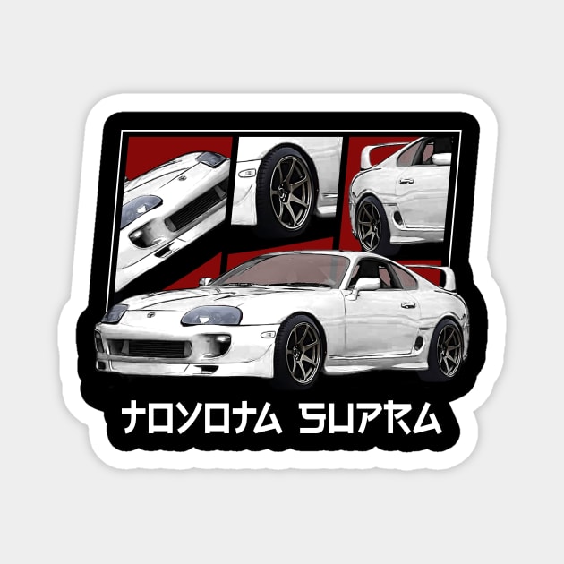 Toyota Supra MK4 Magnet by T-JD