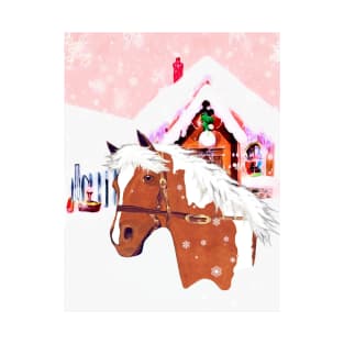 Horse Lovers Christmas Decoration T-Shirt