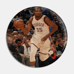 Kevin Durant in Thunderstruck Vintage Pin