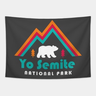 Yo Semite National Park Go Vote Yosemite Tapestry