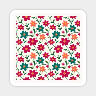 Hawaiian Floral Symphony Magnet