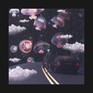 Cosmic Jellyfish Highway T-Shirt