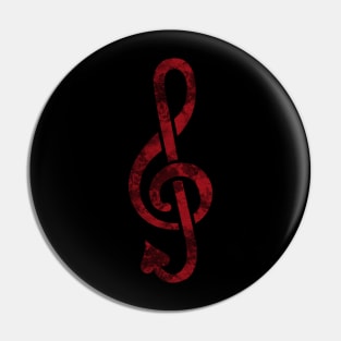 The Devil's Music Pin