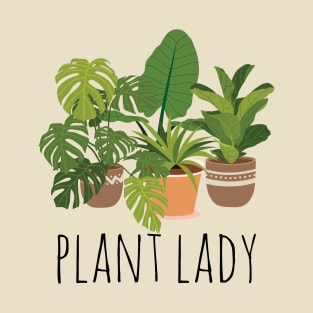 Houseplants Galore - Plant Lady T-Shirt