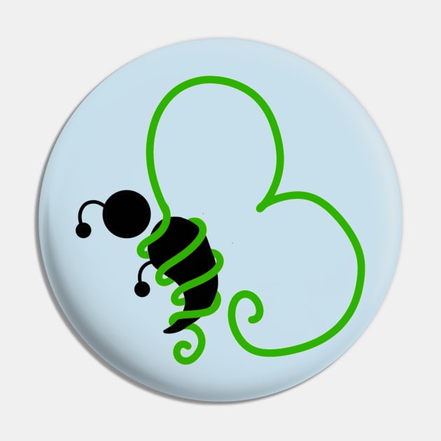 Bipolar Awareness Semicolon Butterfly Pin by birdiestreasuretrove