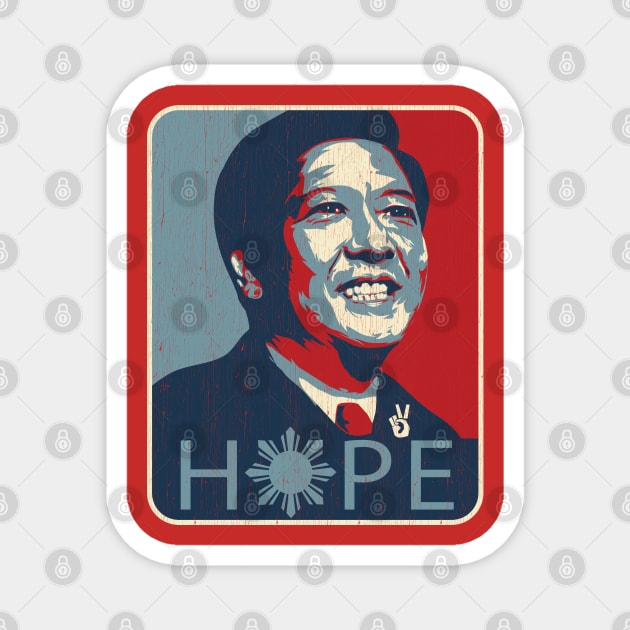 Hope BBM - Bong Bong Marcos Magnet by Dailygrind