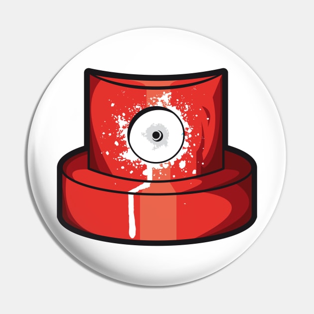 Red cap Pin by manuvila