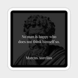 Marcus Aurelius's Perception: Happiness Anchored in Self-Perception Magnet