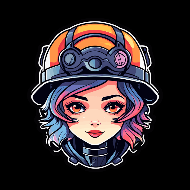 Firefighter Illustration by FluffigerSchuh