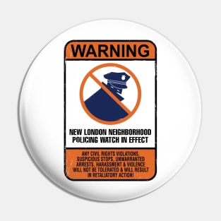 Neighborhood Policing Watch Pin