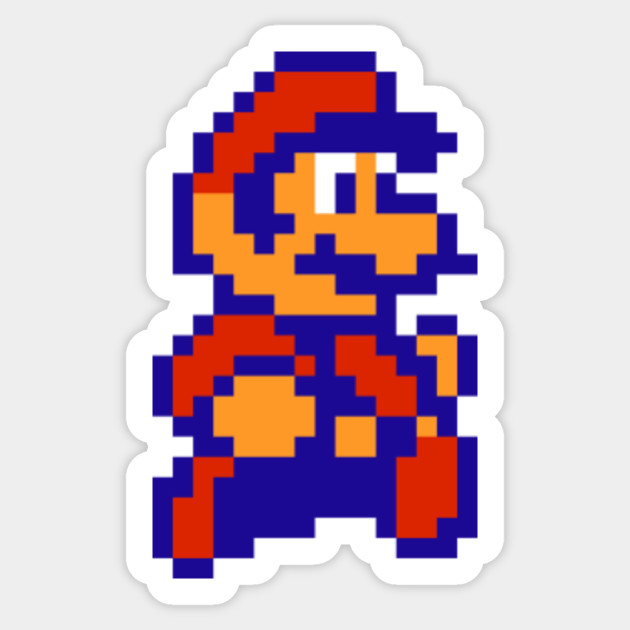 Old School Games - Mario (Super Mario Brothers 2) - Nintendo - Sticker ...