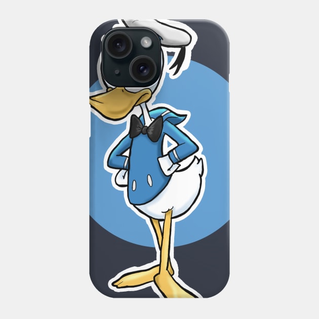 Donald Phone Case by Alison Andrei