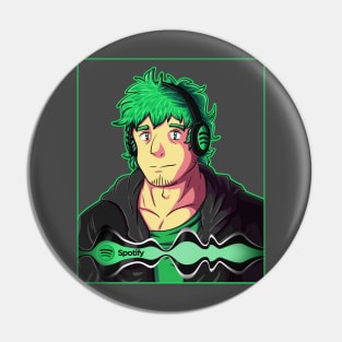 Mr. Spotify Pin