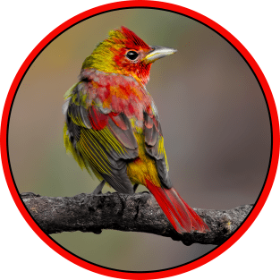 Scarlet Tanager Photograph T-Shirt