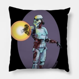 zombie zooper Pillow