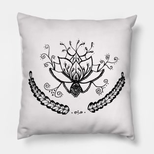 Lotus Flower Pillow